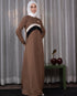 Clay Essence Raised Neck Jilbab